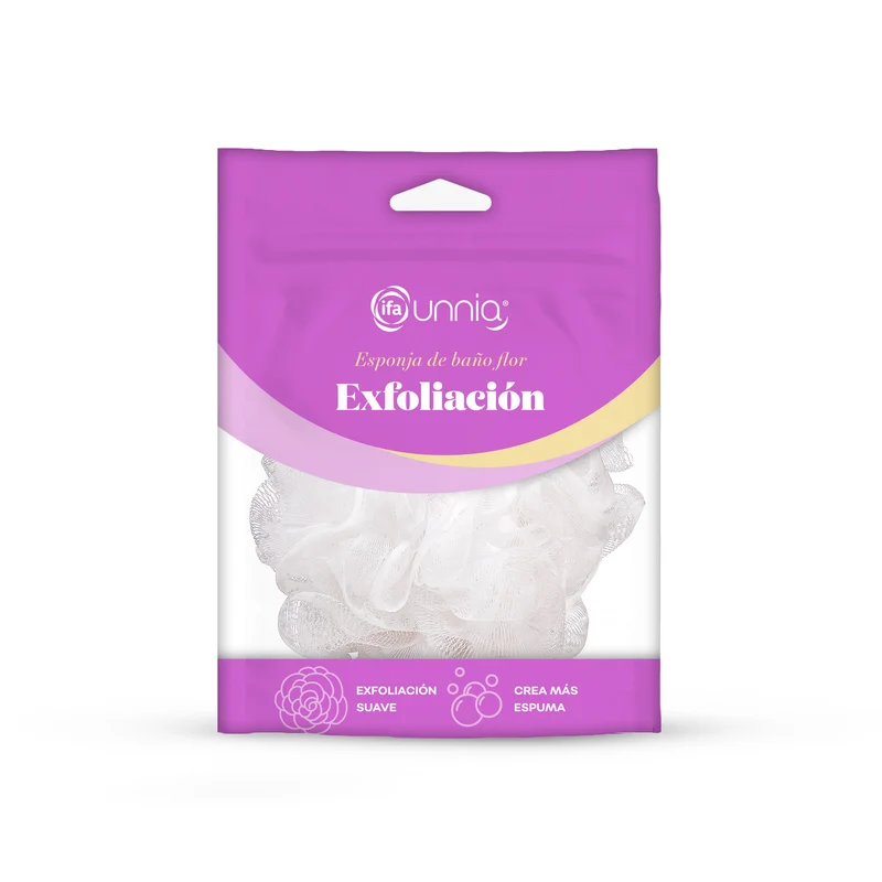 Esponja flor exfoliante Ifa unnia 1u