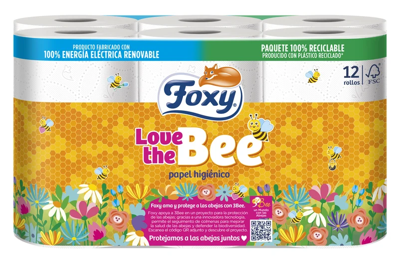Papel higienico Foxi 12u