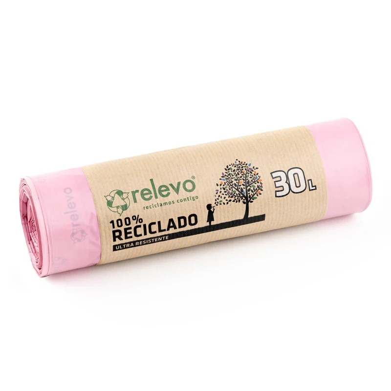 Bolsa basura perfumada 30l 100% reciclado Relevo p15