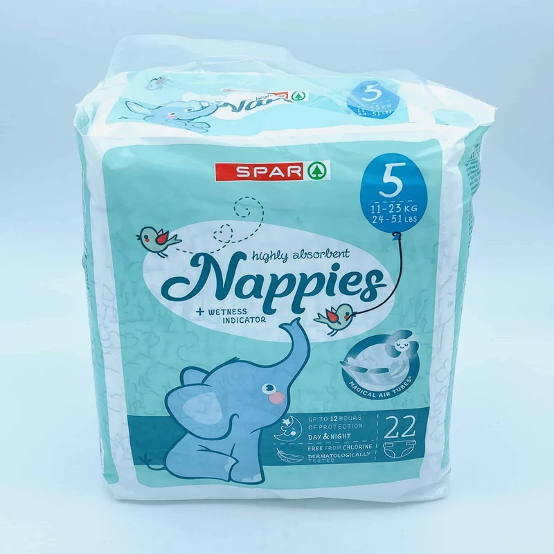 Pañales Nappies 5 22u SPAR