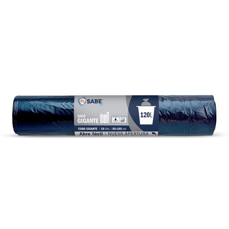 Bolsas basura saco comunidad 85x105 120l Ifa sabe 10u