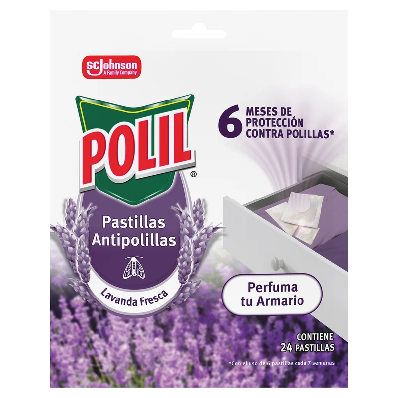 Antipolilla pastillas lavanda Polil 1u