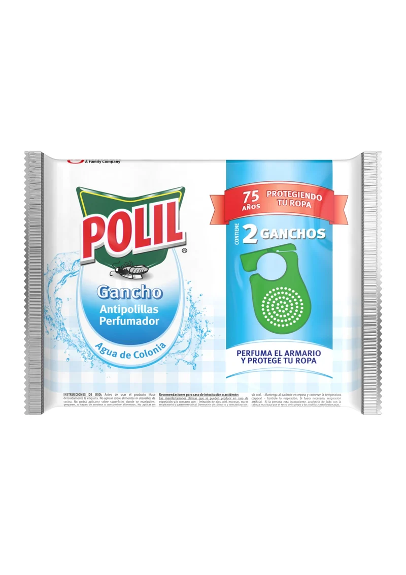 Antipolilla gancho colonia Polil duplo