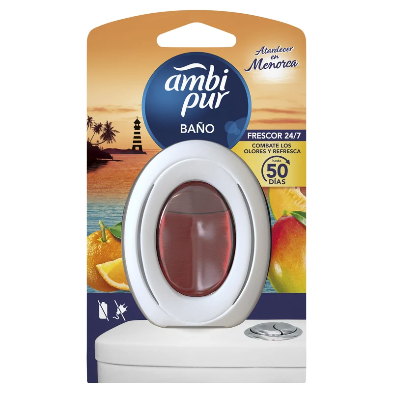 Ambientador baño menorca atardecer Ambipur 7.5ml