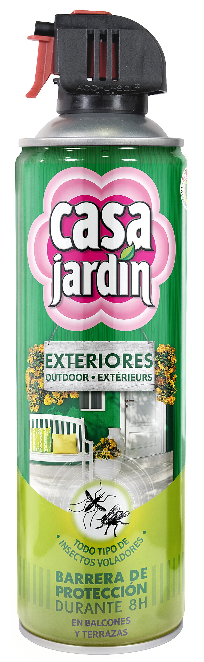 Insecticida exteriores todo tipo insectos Casa jardin 500ml