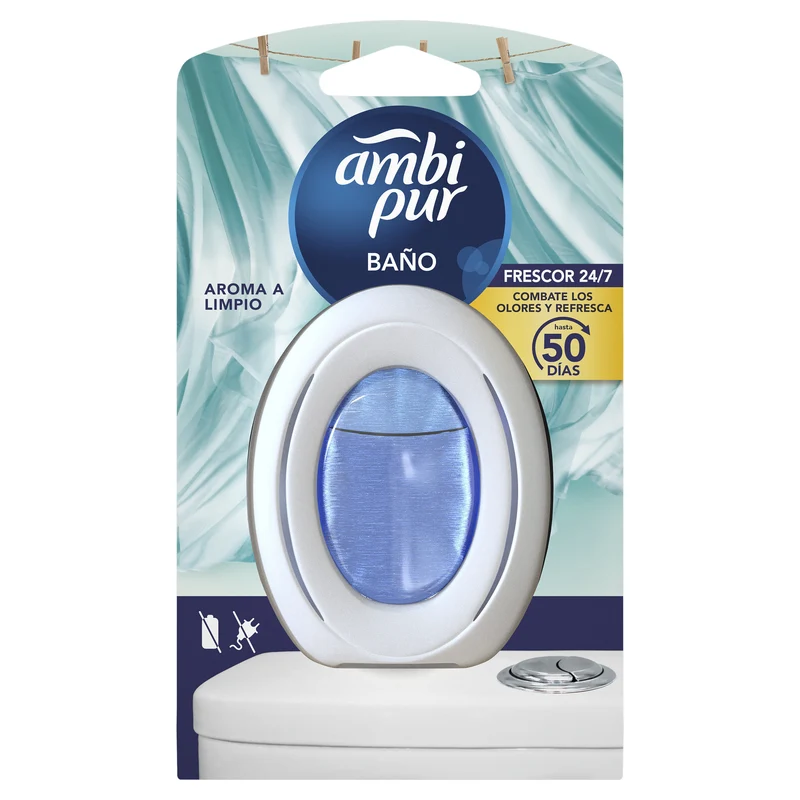 Ambientador aroma a limpio Ambipur 1u