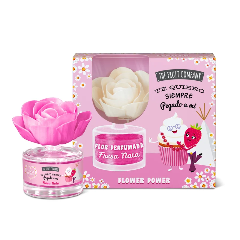Ambientador flor power fresa/nata Fruit company 50ml