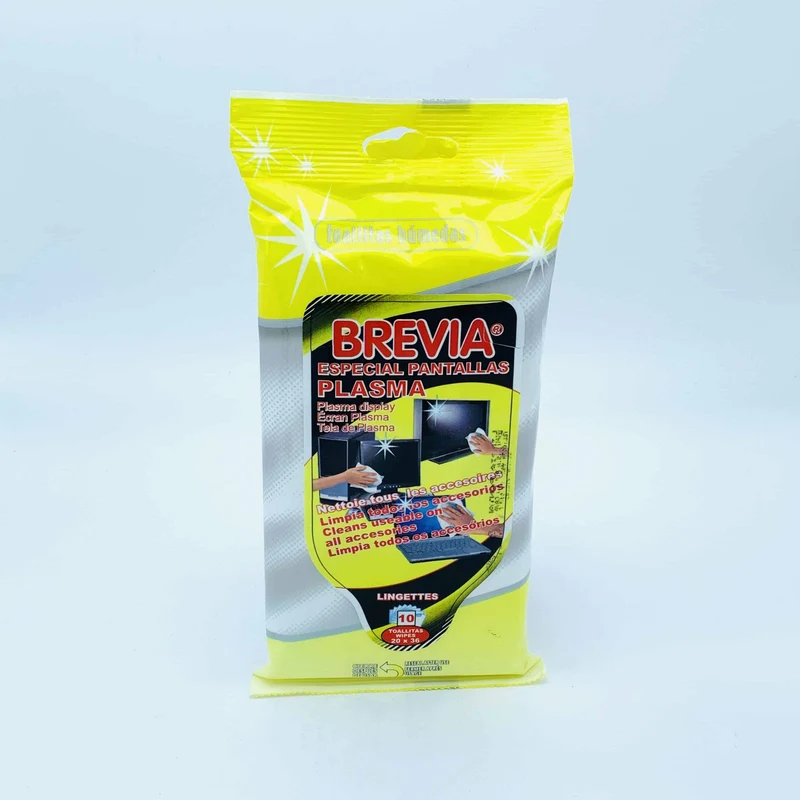 Toallitas Especial Pantallas Plasma Brevia