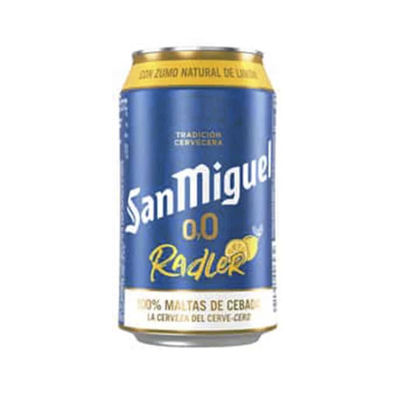 Cerveza San Miguel Radler 0,0 33cl