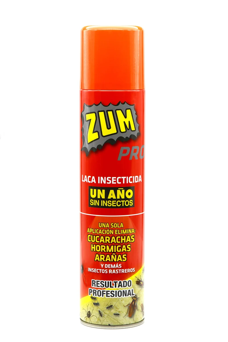 Insecticida laca cucaracha/hormiga/araña Zum 600ml