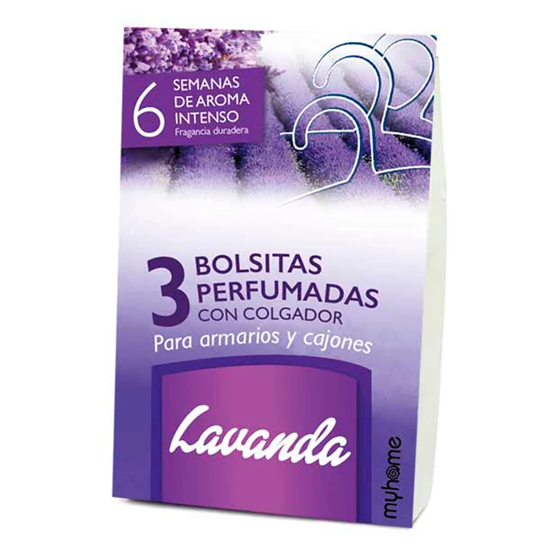 Ambientador colgar perfumado lavanda sachet Sys 7g