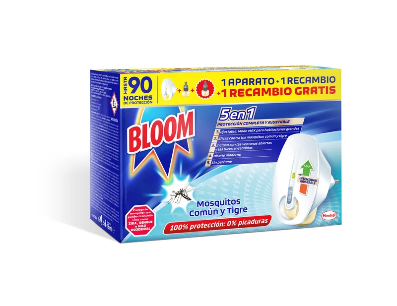 Insecticida apar+ recam eléctrico Bloom 1u