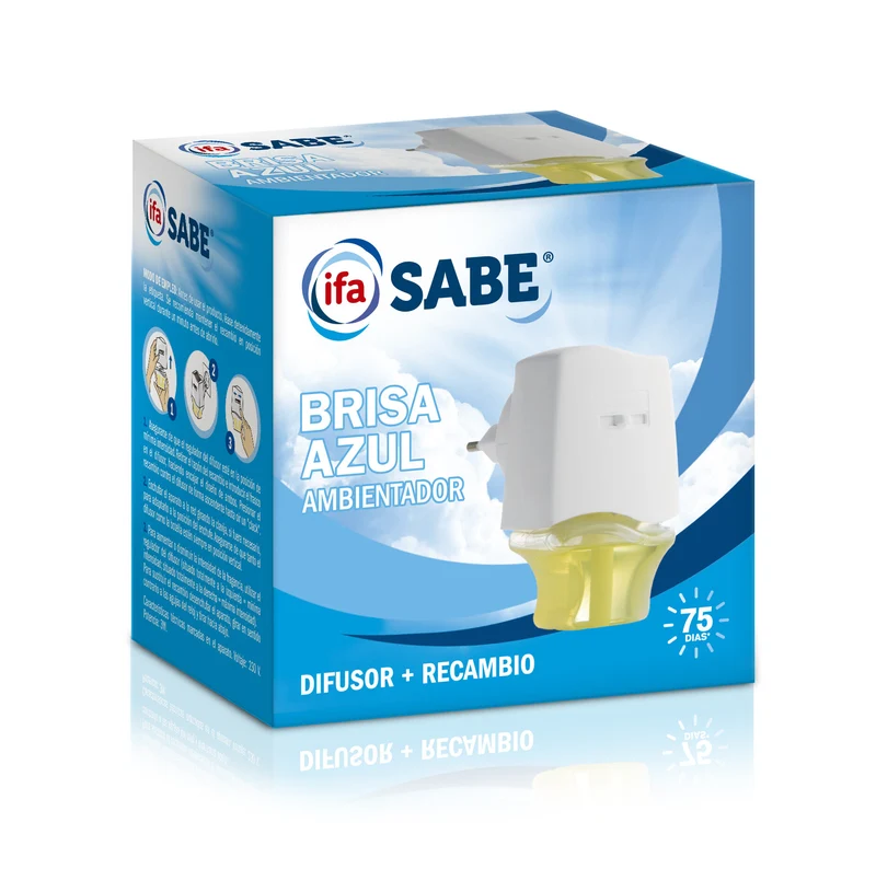 Ambientador eléctrico brisa azul aparato recamb Ifa sabe 25c