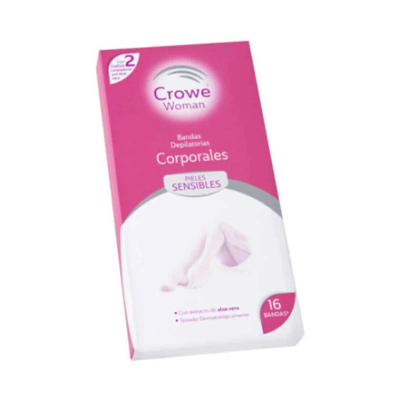 Bandas Depilatorias Corporales Crowe