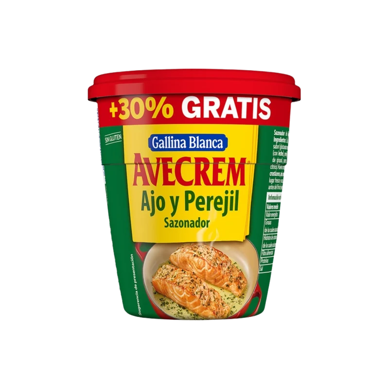 Sazonador Ajo y Perejil Avecrem