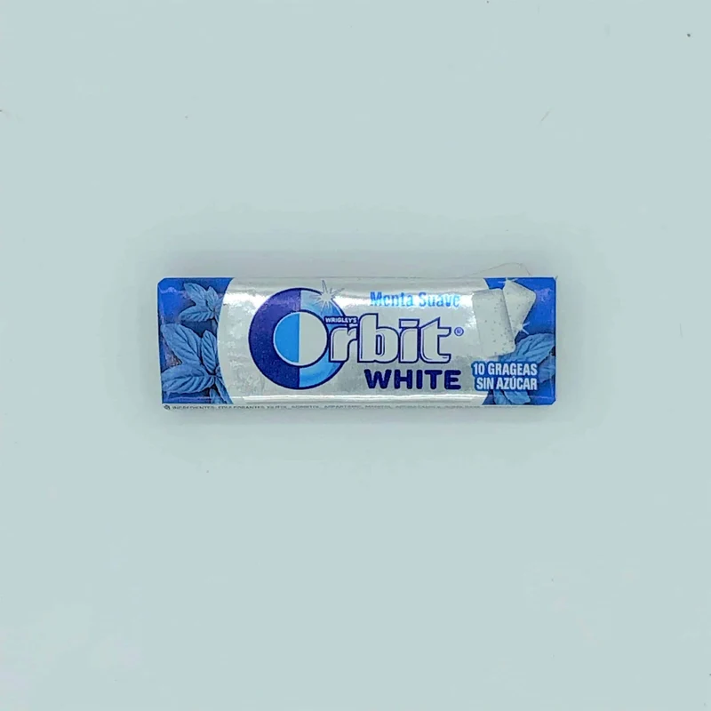Chicle Orbit Menta Suave White