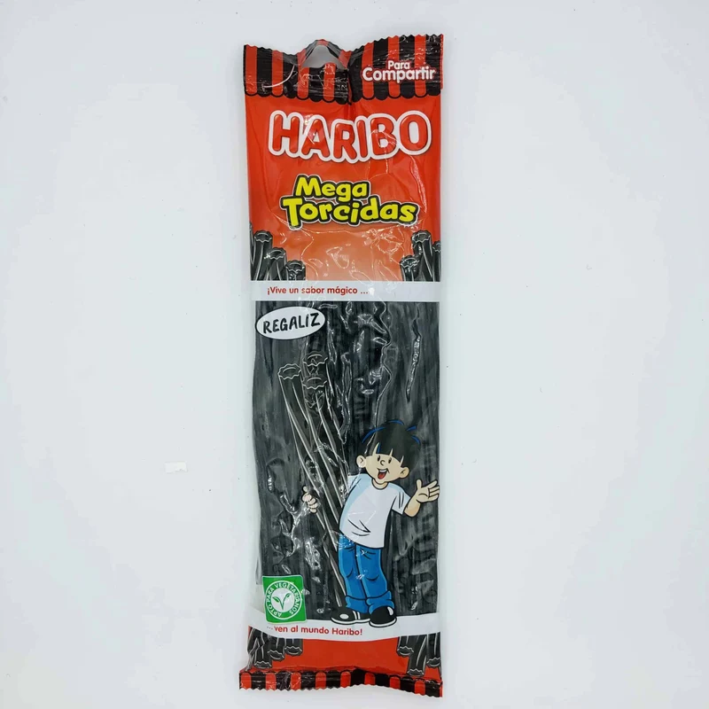 Haribo Mega Torcidas Regaliz 200g