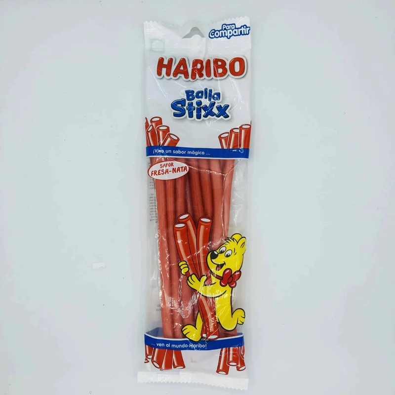 Haribo Balla Stixx Fresa - Nata 200g