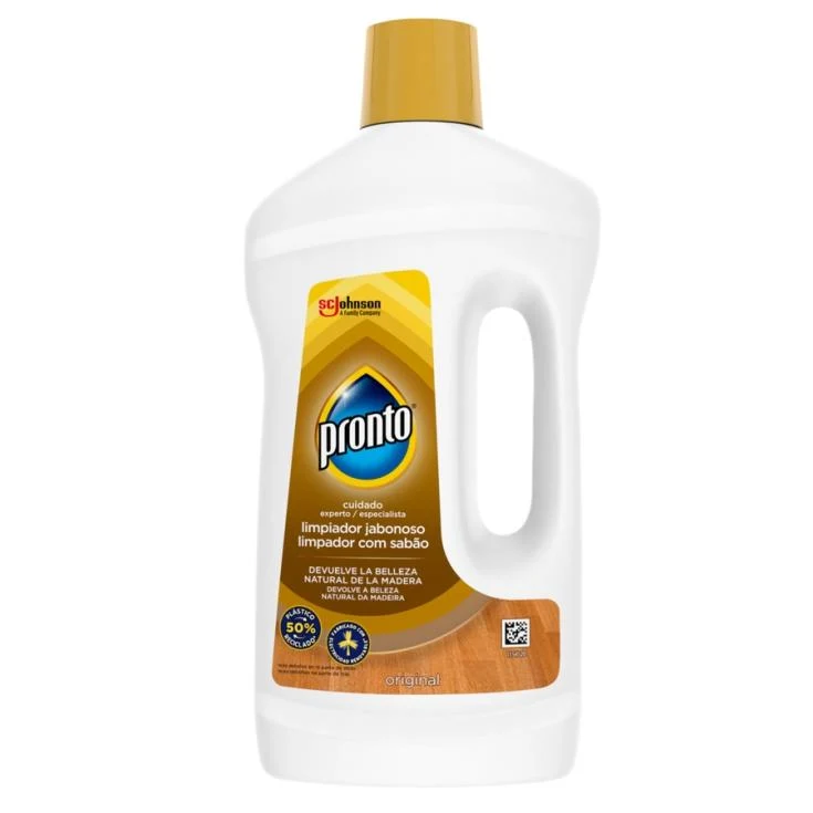 Limpiador madera jabonoso Pronto 750ml