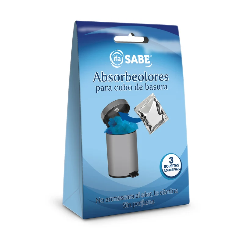 Ambientador basura absorbeolor Ifa sabe 3u