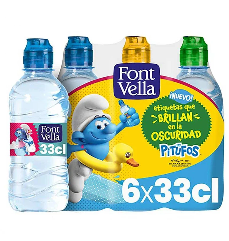 Agua Font Vella Sport 6x33cl