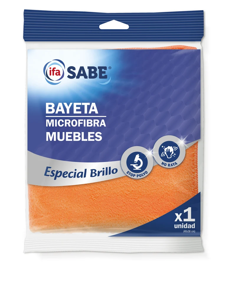Bayeta microfibra mueble Ifa sabe 1u