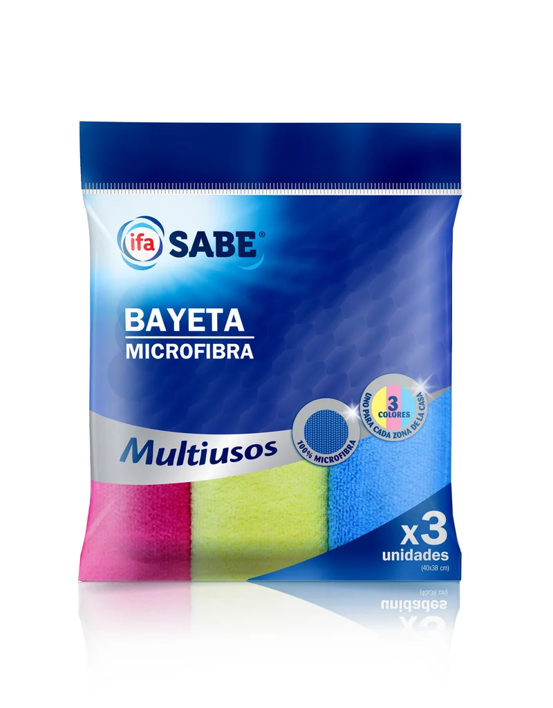 Bayeta microfibra Ifa sabe 3u