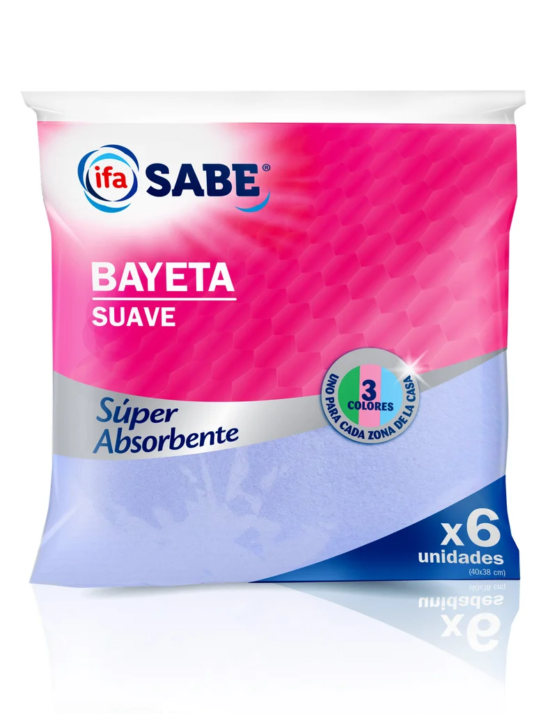 Bayeta multiuso color Ifa sabe 6u