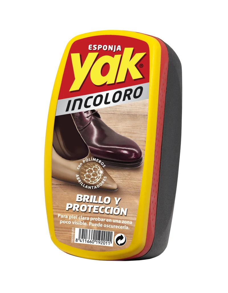 Esponja calzado incoloro Yak 1u