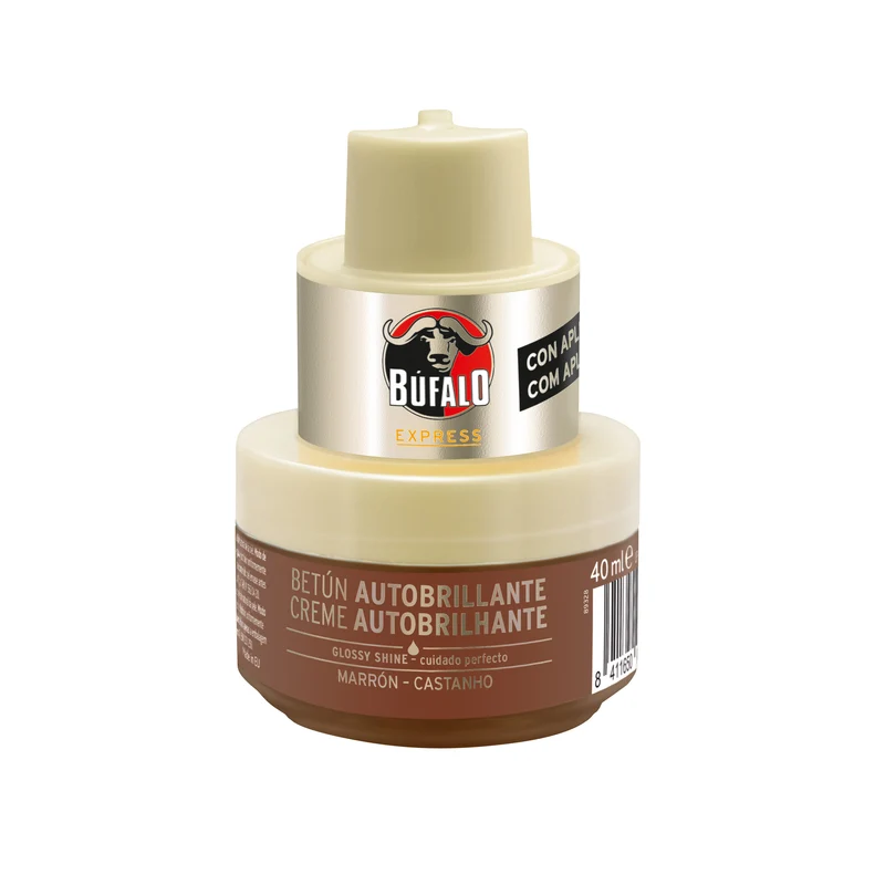 Betún marrón marrón autobrillante Búfalo 40ml