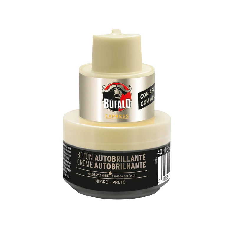 Betún negro negro autobrillante Búfalo 40ml