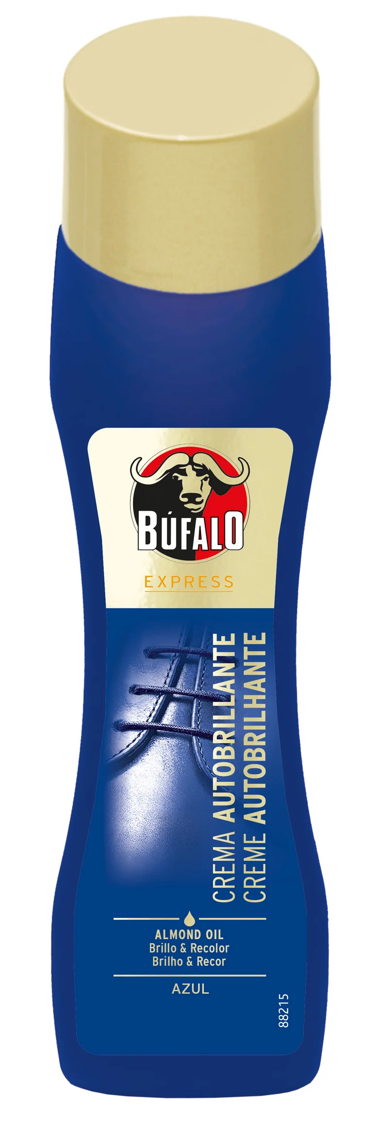 Crema calzad0 azúl autobrillante Búfalo 50ml