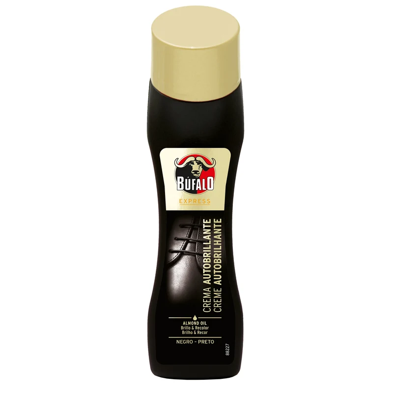 Crema calzad0 negra autobrillante Búfalo 50ml