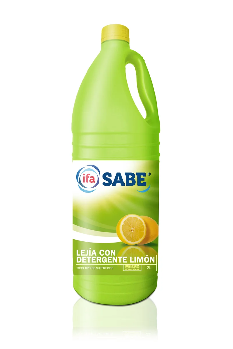 Lejía con detergente limón Ifa sabe 2l