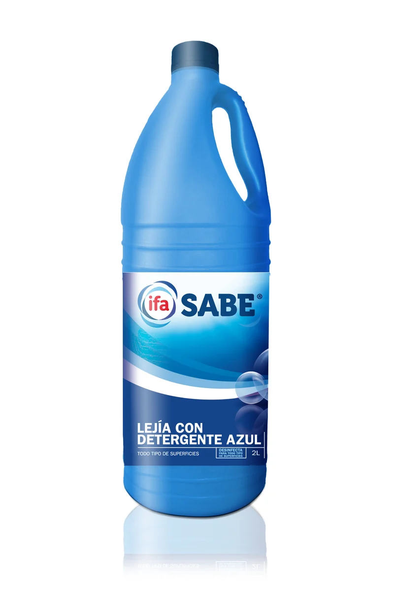 Lejía con detergente azul Ifa sabe 2l