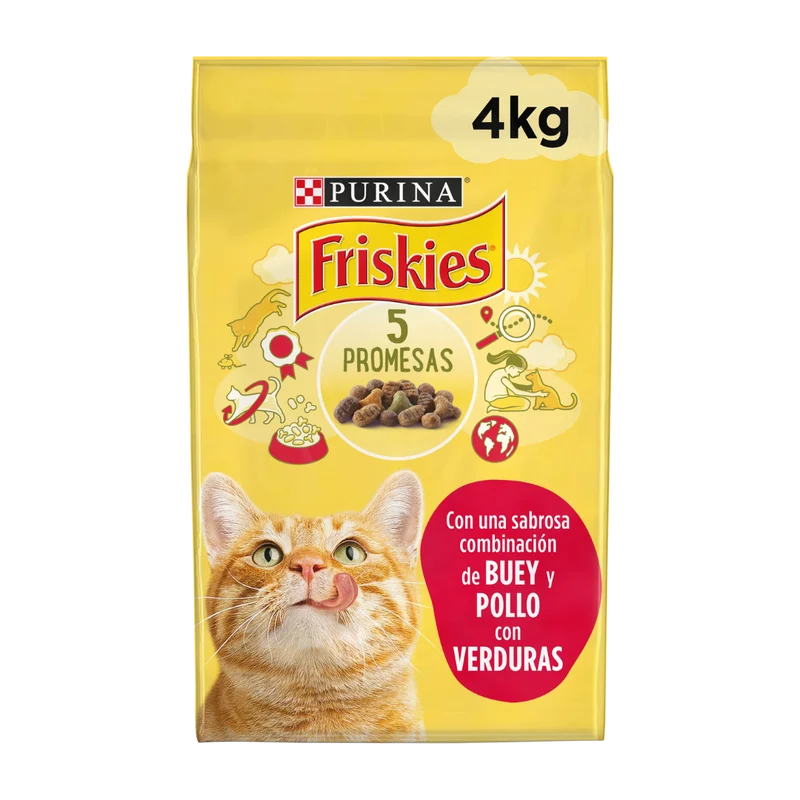Friskies para Gato Adulto 4kg