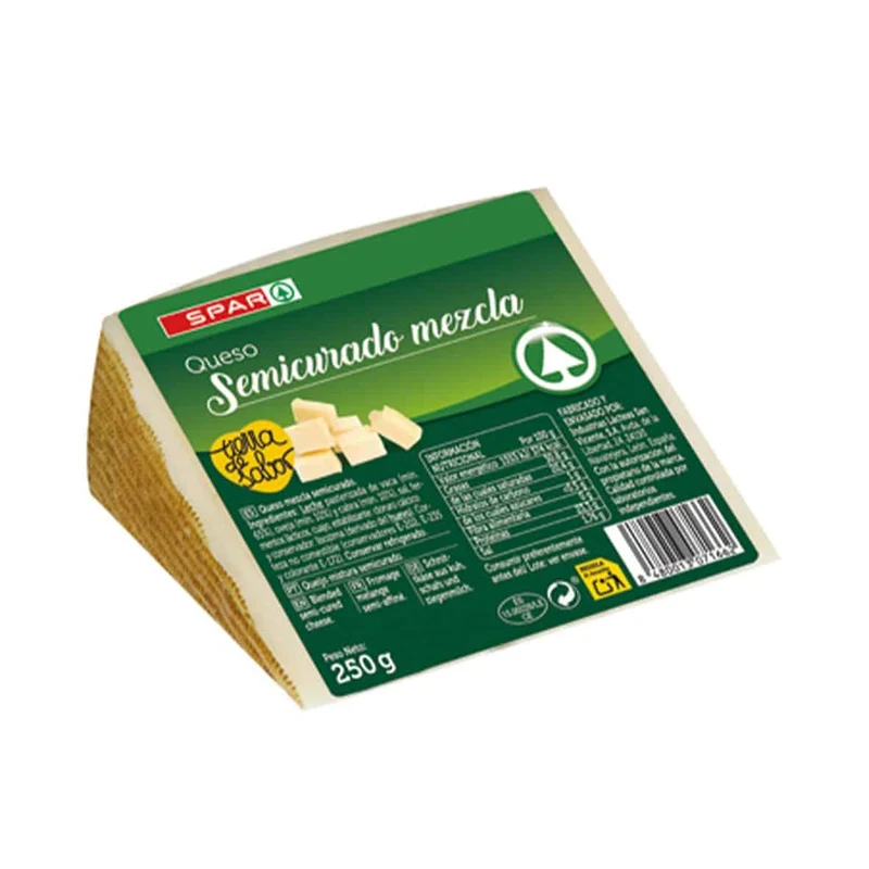 Queso Semicurado Mezcla SPAR 250g