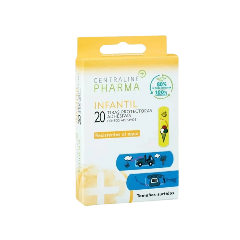 Tiritas Centraline Pharma Infantil 20u