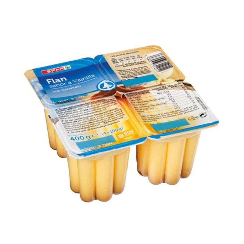 Flan de Vainilla Spar