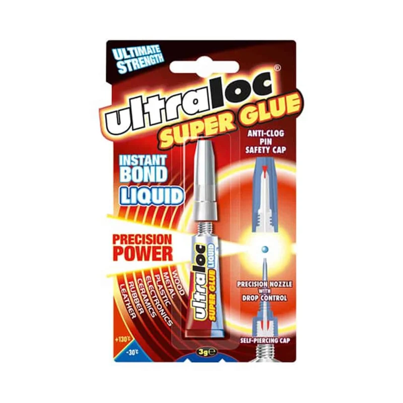 Super Glue Líquido Ultraloc