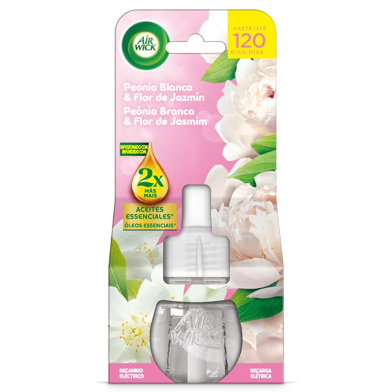 Recambio ambientador eléctrico white bouquet Air wick 1u