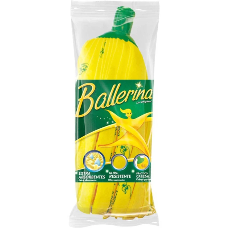 Fregona amarilla Ballerina 1u