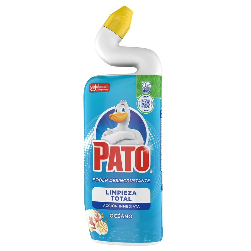 Limpiador wc gel espuma oceano Pato wc 750ml