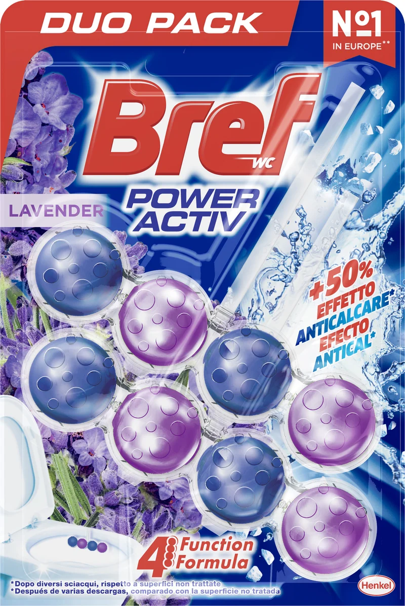 Limpiador wc lavanda Bref 2u