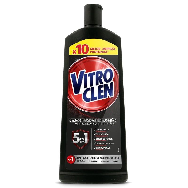 Limpiador vitrocerámica 3en1 Clen 450ml