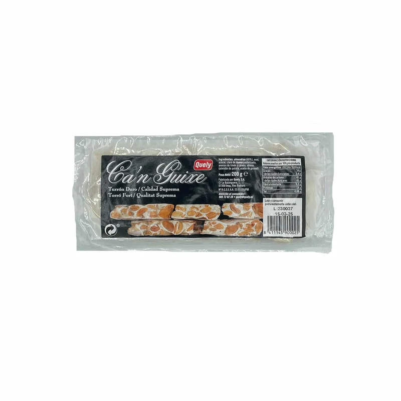 Turrón duro Ca'n Guixe