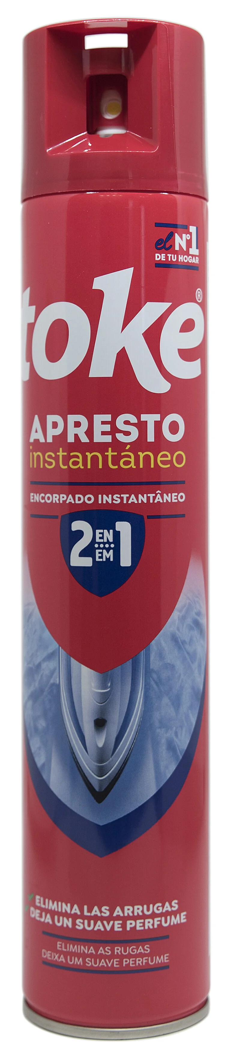 Tratamiento ropa aerosol Toke apresto 500ml