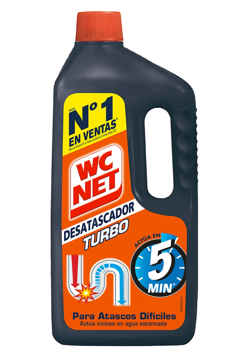 Desatascador turbo Wc net 500ml