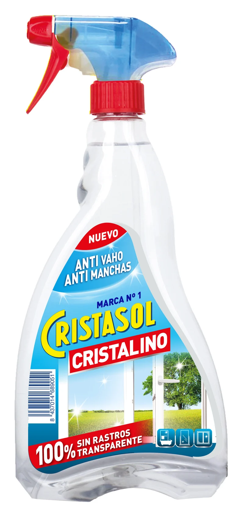 Limpiacristal pistola Cristasol 750ml