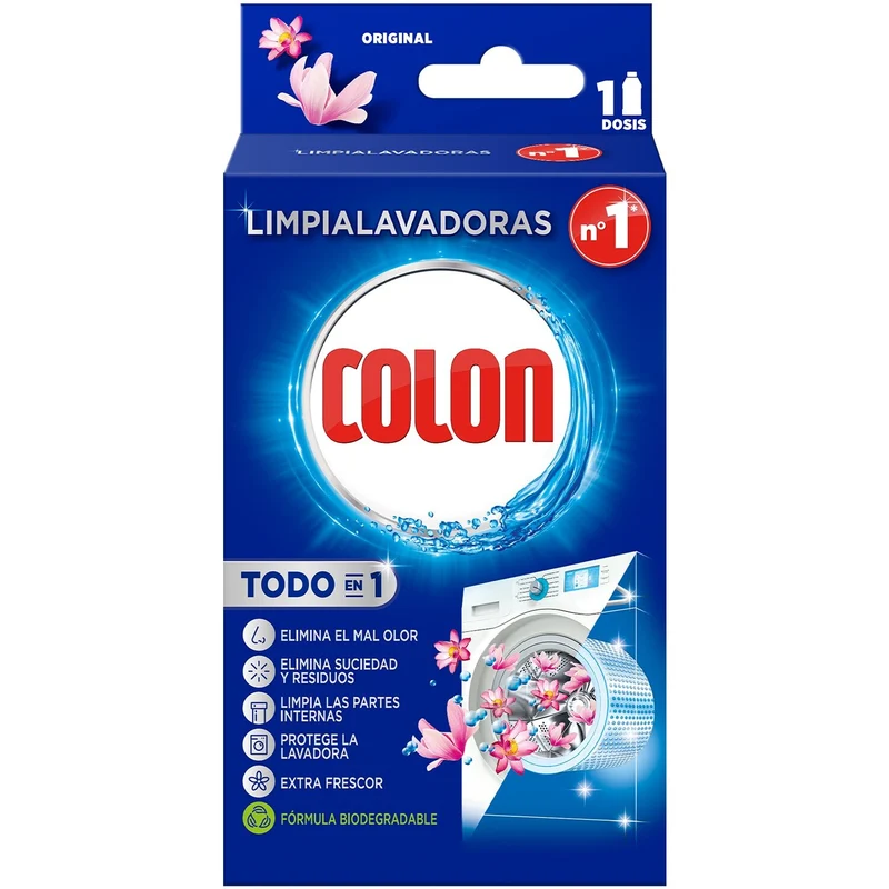 Limpiamaquinas lavadora Colon 250ml